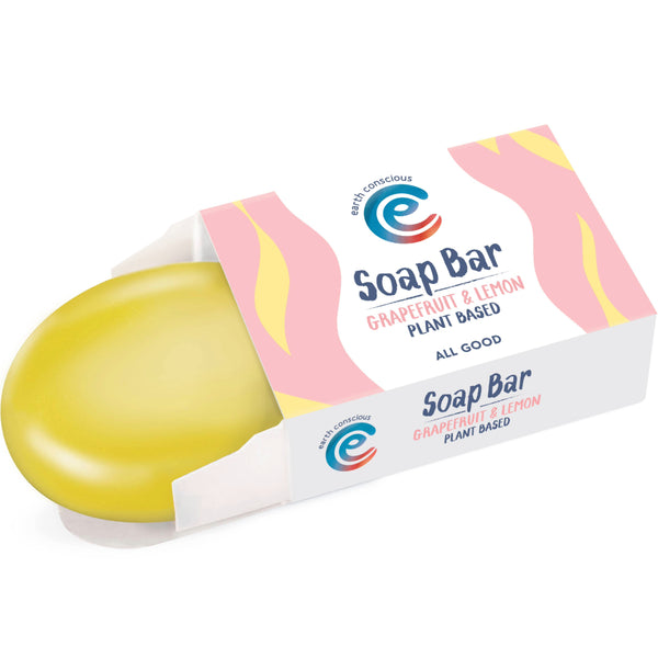 Solid Soap Bar - Grapefruit & Lemon 90g