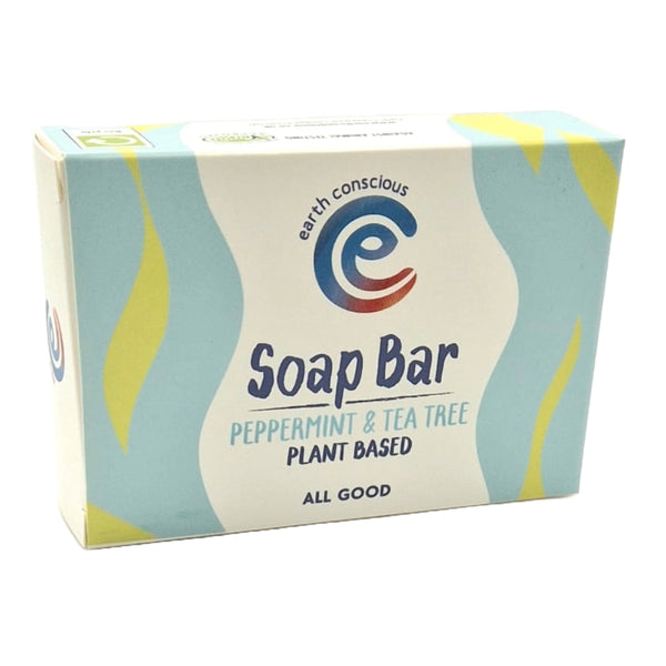 Solid Soap Bar - Peppermint & Tea Tree 90g